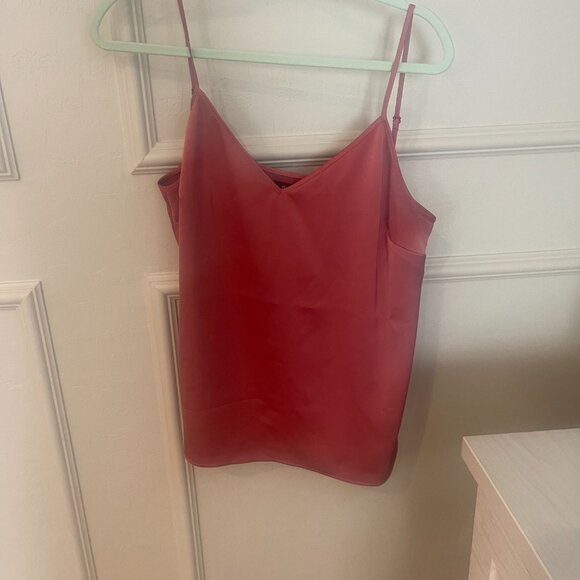 If Only Studio Satin Tank Size L Winter Rose - Picture 2 of 3